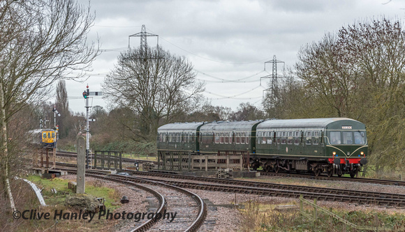 The DMU at Swithland