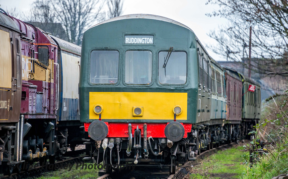 In the sidings was another DMU car