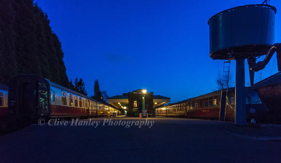 A last couple of looks at the quiet deserted Loughborough station.