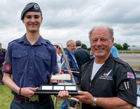 15 June 2014. W&W at Wellesbourne. - Presentation to Air Training Corps Cadets