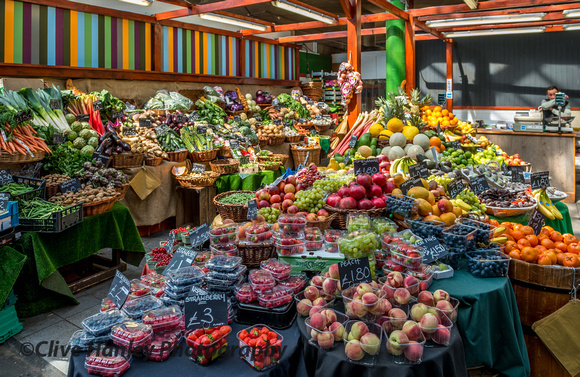 A wonderful display of fruit & veg