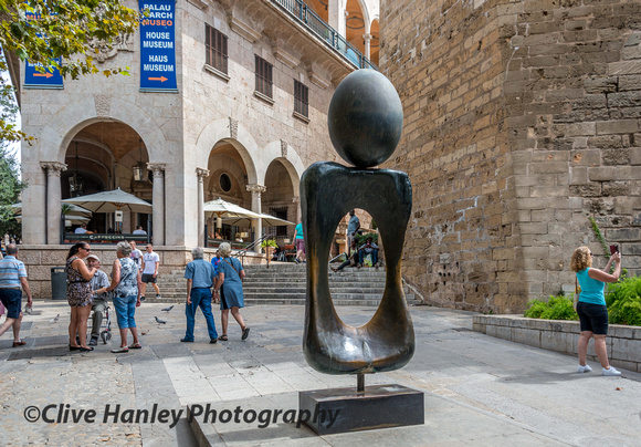 Joan Miro sculpture