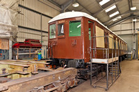 12 April 2012. The Brighton Belle Pullman car restoration at Barrow Hill.