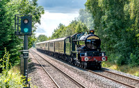 18 August 2019. Shakespeare Express with Clun Castle.