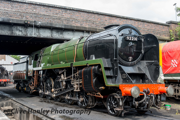 A further look at the new 9F recently purchased for use on the railway by Mike Gregory.