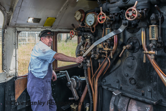 Yes. I was allowed up onto the footplate.