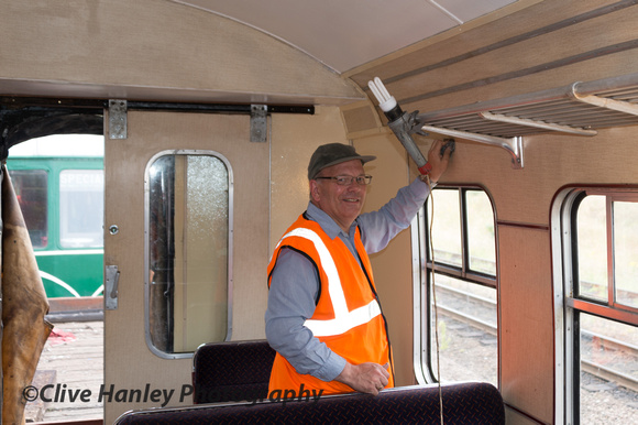 A man of many talents - the station master from Quorn was AWOL today.