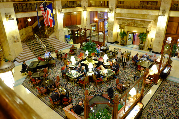 Looking over the Atrium Lobby