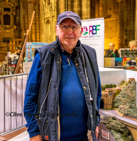 Pete Waterman was on hand overseeing the exhibition.