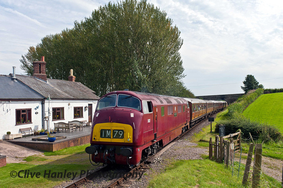 A move to the Crossing Keepers Cottage finds D821 Greyhound on its 2nd trip north.