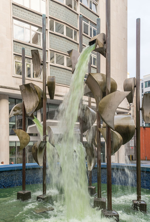I've always enjoyed this fountain - The Piazza Fountain by Richard Huws