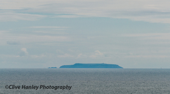 33miles away lies Lundy Island in the Bristol Channel.