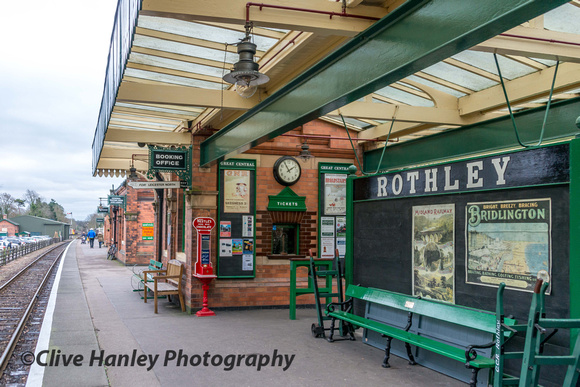 A quiet Rothley station.