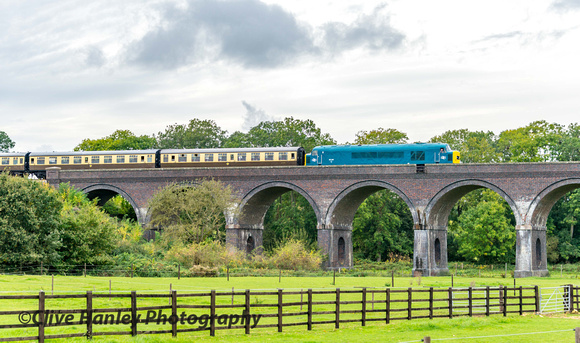 45149 at Stanway viaduct.
