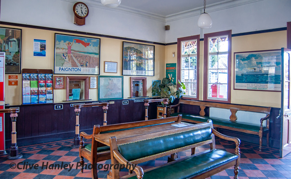 The Kidderminster booking hall.