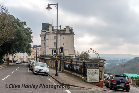 Over the road towards the Avon Gorge Hotel is the Clifton Rocks Railway