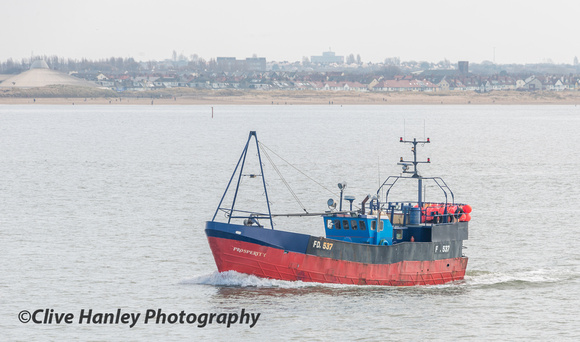 The Fleetwood based fishing vessel "Prosperity"