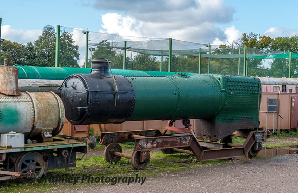 Any details gratefully received about which loco this boiler is from....