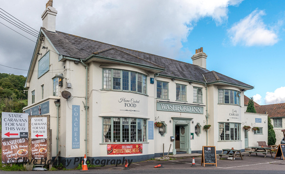The Washford Inn. Apparently it was closed for about 12 months after somebody appropriated money!!