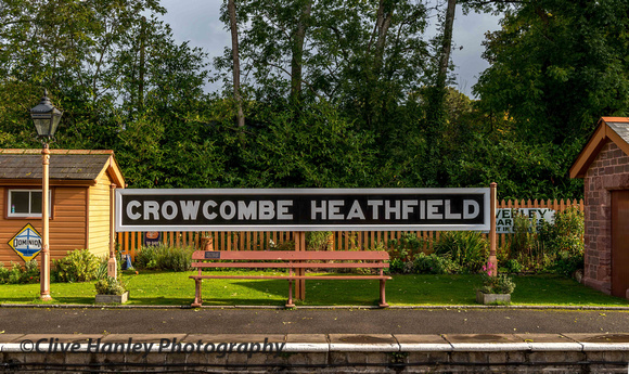 Next location was Crowcombe Heathfield station.