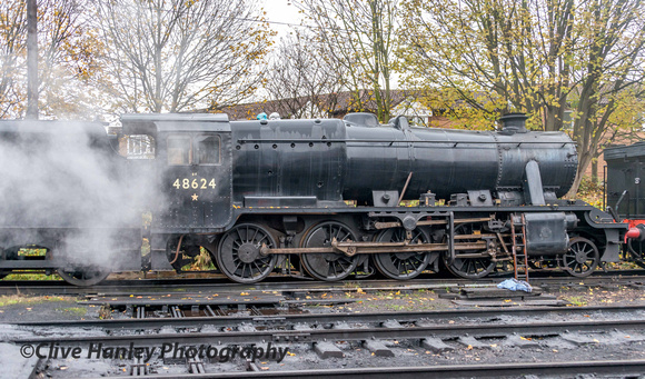 Out of ticker Stanier 8F no 48624