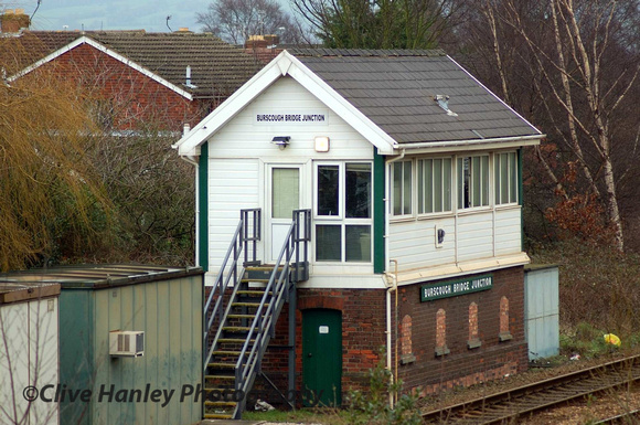 The Burscough Bridge Junction signalbox that does NOT control any junction since the curves were lifted!