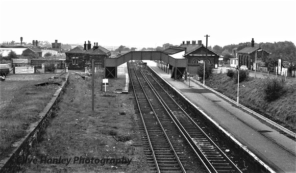 This photo was taken by me in the 1970's when the goods yard and bay platform ceased.