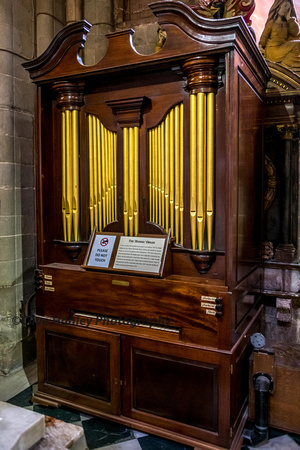 The "Handel"Organ. Built in 1667 by Ralph Dallam.