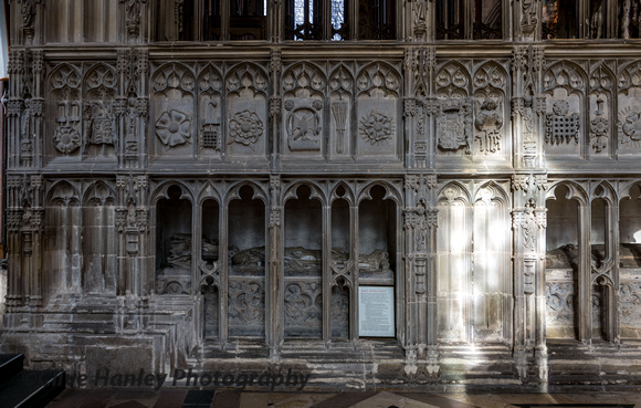 The Chantry memorial to Prince Arthur who married Catherine of Aragon before she married Henry VIII.