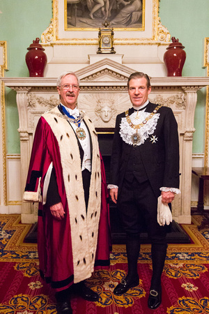 The Master - Andrew Whitton with The Lord Mayor of the City of London - William Russell