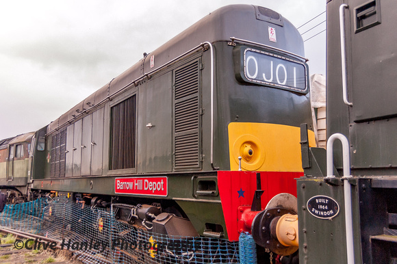 Class 20 no 20132 Barrow Hill Depot (ex D8132)