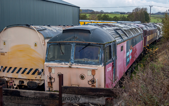 Class 47 no 47707 - scrapped in October 2010 at CF Booth of Rotherham