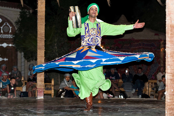 A whirling Dervish stage show