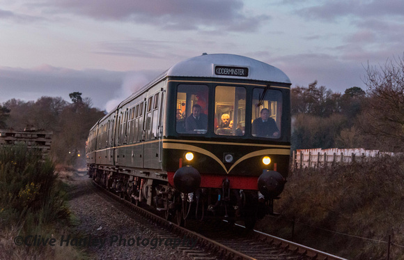 It was being used to clear passengers who alighted at Bewdley on their return from visiting Santa.