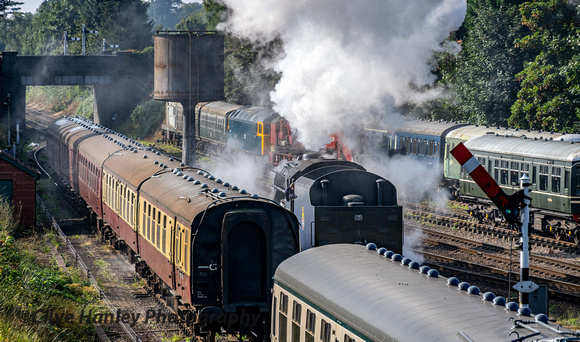 On my arrival Stanier 8F no 48305 had already set off light engine with a driver experience trip.