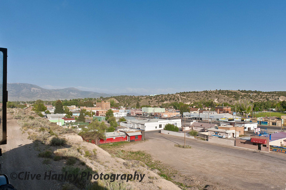 A general view over the mining town of Ely, Nevada. At 6,500feet elevation.