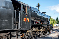 23 August 2014. Gloucester & Warwickshire Steam railway.