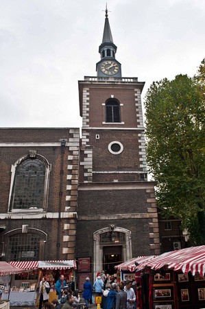 St James's Piccadilly. Built 1684 by Sir Christopher Wren
