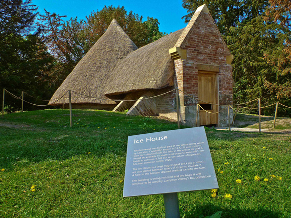 The fully restored 'Ice House'.