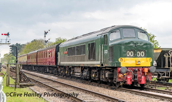 D123 returns from Rothley with the 16.22