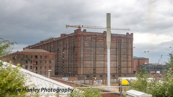 The massive 1901 brick built tobacco warehouse. It is said to have used 27 million bricks in its construction.