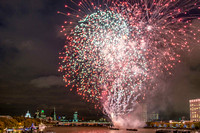 9 November 2013. Fireworks Finale to The Lord Mayor's Parade