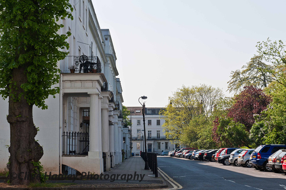 The East terrace of Clarendon Square