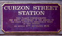 3 September 2007. Curzon Street & Birmingham International.