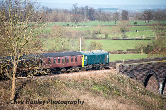 Next to depart Toddington was hauled by Class 24 no D5081.