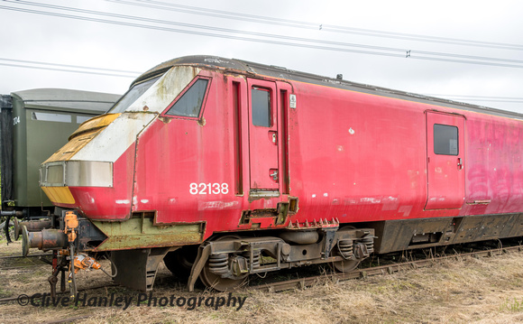 Another DVT (Driving Van Trailer) no 82138 was discovered around the back at Swithland.
