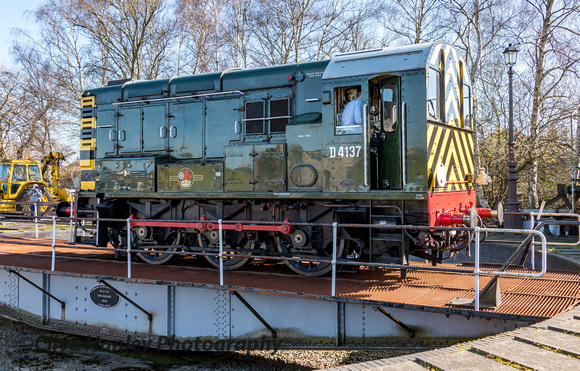 D4137 on the turntable.