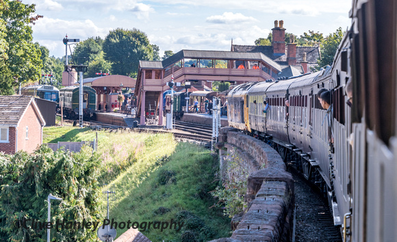 Arriving into Bewdley