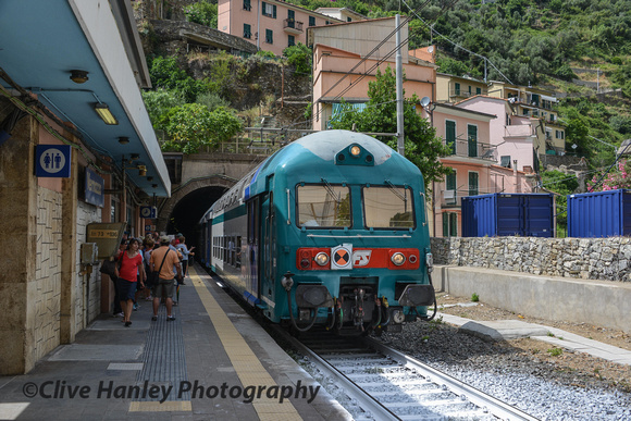 Due to the train delays the group decided to head straight back to Sestri Levante.