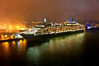 5 June 2012. 3 Queens Sailaway from Southampton